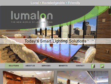 Tablet Screenshot of lumalon.com